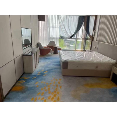 Estilo de Design Moderno Alta Pila Sala Comercial Custom Impressão de Nylon Tapete de Parede a Parede