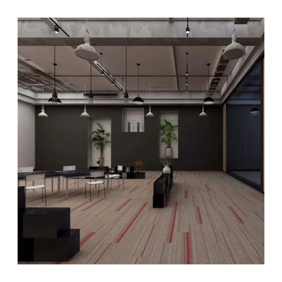 Carpetes de escritório rectangulares modulares 60.96*60.96 Luxury Removable Design