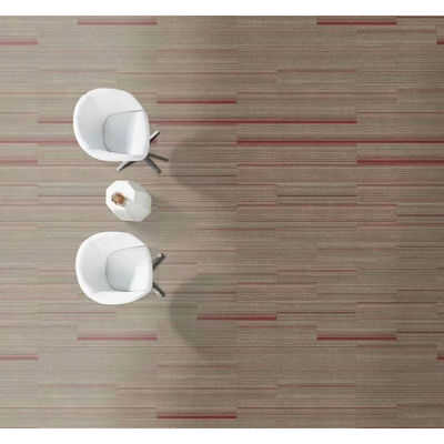 Carpetes de escritório rectangulares modulares 60.96*60.96 Luxury Removable Design
