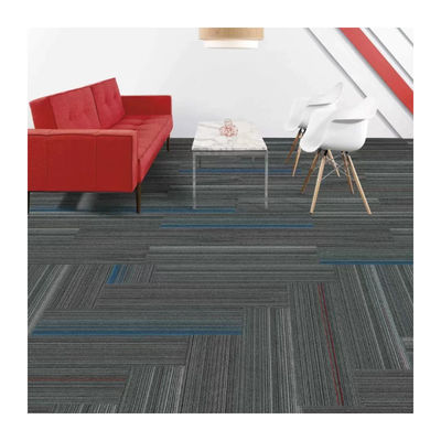 Tapete de azulejos de escritório modular de PP de nylon para azulejos de alfombra removíveis de luxo