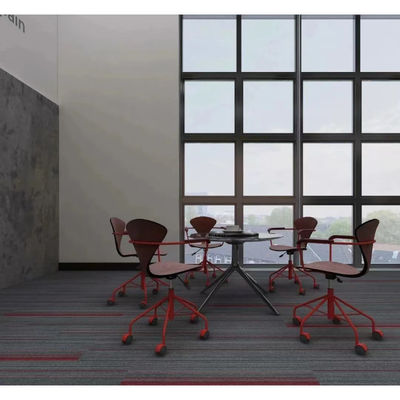 Tapete de azulejos de escritório modular de PP de nylon para azulejos de alfombra removíveis de luxo