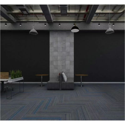 Tapete de azulejos de escritório modular de PP de nylon para azulejos de alfombra removíveis de luxo
