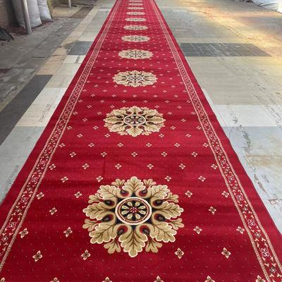 Tapetes personalizados Tapete de oração da mesquita para mesquita 4 * 25 Rolo Padrões personalizados do Axminster