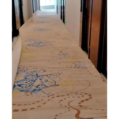 Solução de piso comercial 4m resistente ao fogo Nylon Tapete de parede a parede para WILTON