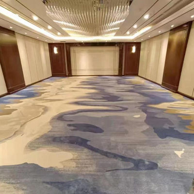 Solução de piso comercial 4m resistente ao fogo Nylon Tapete de parede a parede para WILTON