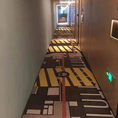 Solução de piso comercial 4m resistente ao fogo Nylon Tapete de parede a parede para WILTON