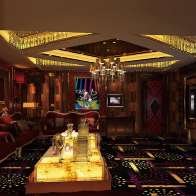 Casa Lavável Luxo Lata Incandescente Hotel Axminster Tapete Para Banquete Lobby