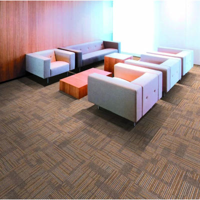 Carpetes fáceis de instalar para casa Luxo Removível 50x50 Carpete Modular de Escritório