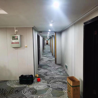 Hotéis Parede a parede máquina de piso comercial feito tapete à prova de fogo para decoração