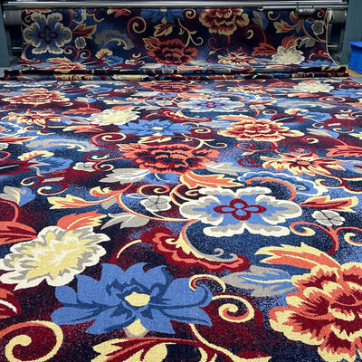 7 por polegada Pitch Floral Axminster Tapete Hotel de luxo Hall Runners Floral Design Floral
