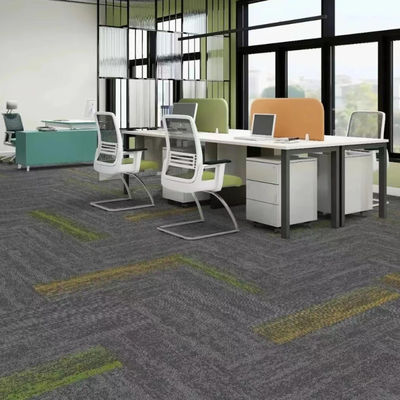 Casa Antiderrapante Luxury Removable Carpet Tiles 50x50 Carpete Modular de Escritório