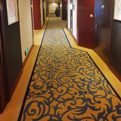 Rectangle WILTON 4m Fire Proof Nylon Tapete de parede a parede para edifícios comerciais