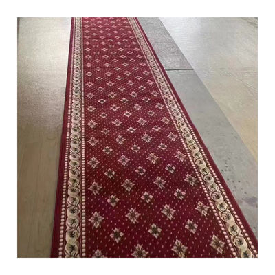 Tapetes personalizados Axminster Cut Pile Tapete de oração mesquita retângulo 4 * 25 rolo para mesquita