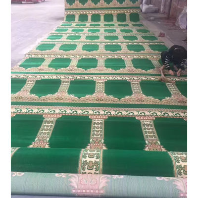 Muitas cores MACHINE MADE Tapete da mesquita com parede suave para parede cobrindo e puzzle patter