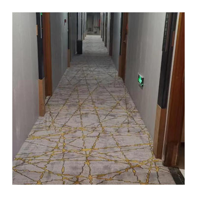 1360g/m2 Peso de pilha Piso comercial à prova de fogo 100% lã 4m Nylon Tapete de parede a parede