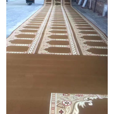 Parede a parede Revestimento retangular Tapete da mesquita macia em muitas cores para cobrir o chão