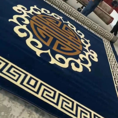 Parede a parede Revestimento retangular Tapete da mesquita macia em muitas cores para cobrir o chão