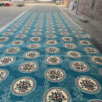 Máquina de tapete de mesquita macia fez muitas cores para sala de reuniões Tapete de parede para parede