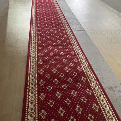 Máquina de tapete de mesquita macia fez muitas cores para sala de reuniões Tapete de parede para parede