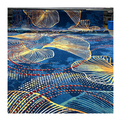 Padrão Geométrico Reversível 80% Lana 20% Nylon Broadloom Máquina Feita Axminster Tapete