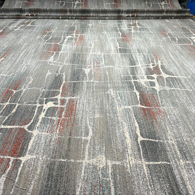 Padrão Geométrico Reversível 80% Lana 20% Nylon Broadloom Máquina Feita Axminster Tapete