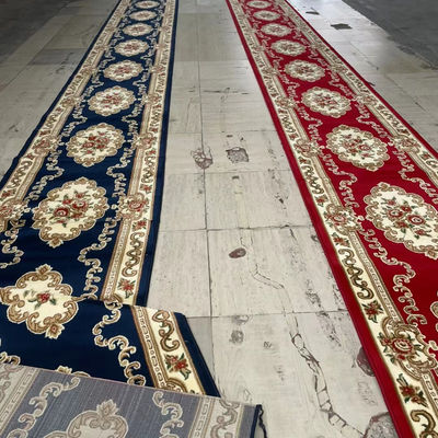 Tapete suave da mesquita de parede a parede para corredores 80% de lã e 20% de nylon em muitas cores