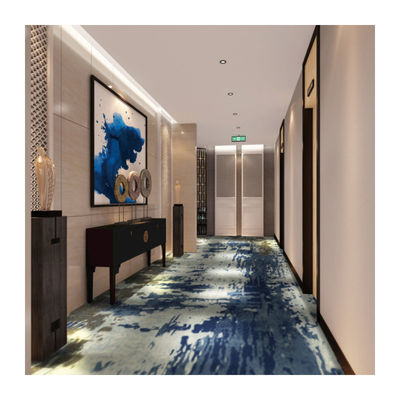 Abstract Pattern Wilton Axminster Máquina de Impressão de Nylon para Cinema de Hotel Hallway