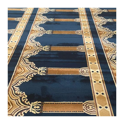Tapete da mesquita de estilo moderno em muitas cores Cobertura de piso macio para sala de reuniões