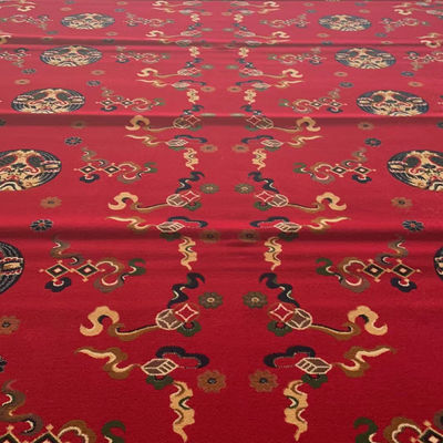 Tapete da mesquita de estilo moderno em muitas cores Cobertura de piso macio para sala de reuniões