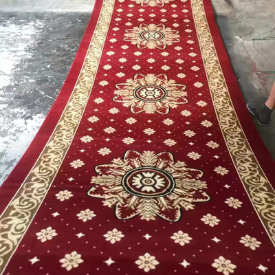 Tapete da mesquita de estilo moderno em muitas cores Cobertura de piso macio para sala de reuniões