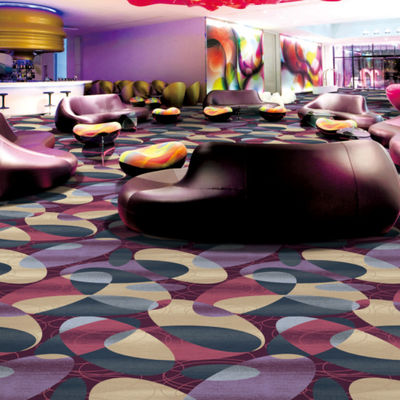 1200 g/m2 Peso de lã Casino Tapete de exposição de parede a parede para interiores de restaurantes