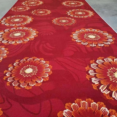 Design personalizado estilo de luxo Nylon/Material de lã Axminster Tapete para piso de hotel