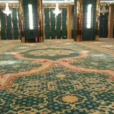 80% lã 20% tapete de nylon para banquete Salão de banquete Venda Custom Axminster Bola Tufted