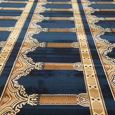 Estilo de oração de mesquita Mochila macia Mochila muçulmana de parede a parede Rolim de tapete de oração para casa