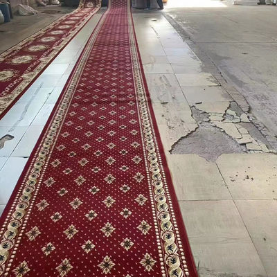 Customizado Cor Muçulmano Parede para Parede de Oração Tapete de Rolo para Mesquita Suave e Durável