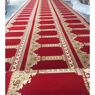 Projeto de Tapete de Oração da Mesquita Muçulmana com Cor Personalizada e Padrão de Puzzle