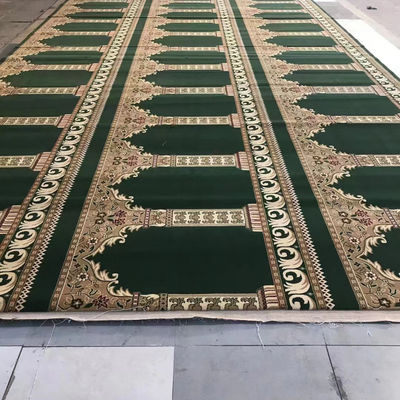 Projeto de Tapete de Oração da Mesquita Muçulmana com Cor Personalizada e Padrão de Puzzle