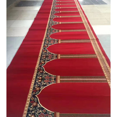 Projeto de Tapete de Oração da Mesquita Muçulmana com Cor Personalizada e Padrão de Puzzle