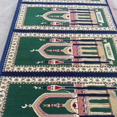 Tapete de mesquita de altura média para área de oração personalizada em mesquita muçulmana