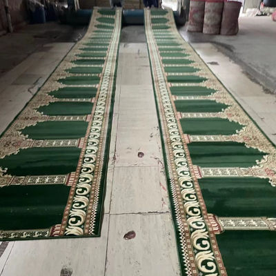 Tapete de mesquita de altura média para área de oração personalizada em mesquita muçulmana