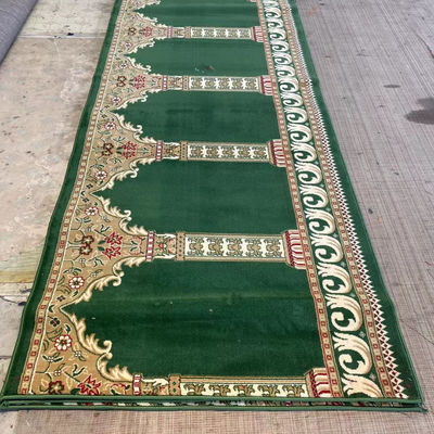 Custom Mosque Carpet Design de pilha média para espaço de oração muçulmano moderno