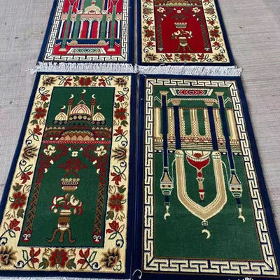 Rectângulo Muçulmano Personalizado Mosque Design Masjid Tapete de Oração e Sala de Reuniões Mosque Tapete