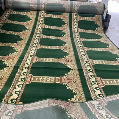 Rectângulo Muçulmano Personalizado Mosque Design Masjid Tapete de Oração e Sala de Reuniões Mosque Tapete