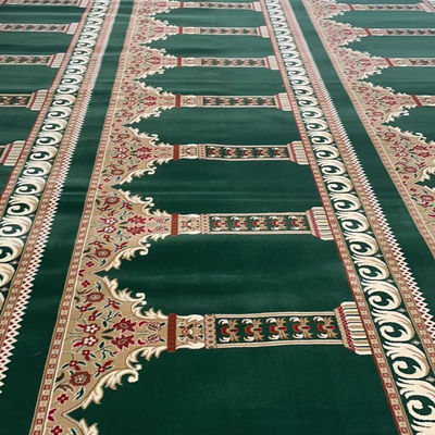 80% de lã e 20% de nylon Sala de reuniões Muçulmana Mesquita Design Masjid Tapete de Oração