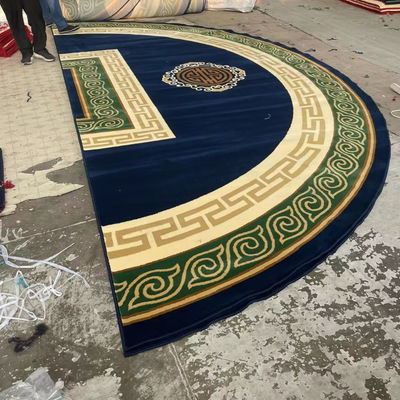 80% de lã e 20% de nylon Tapete de oração da mesquita para o design personalizado da mesquita muçulmana