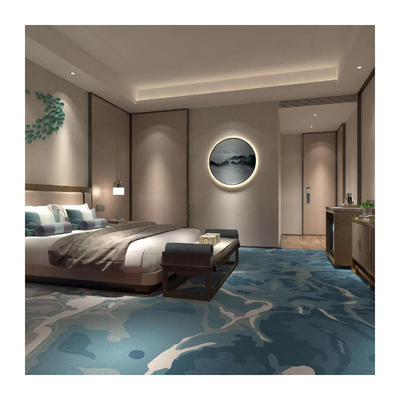 Custom 5 Star Hotel Lobby Tapete de parede a parede para banquete Corredor de corredor