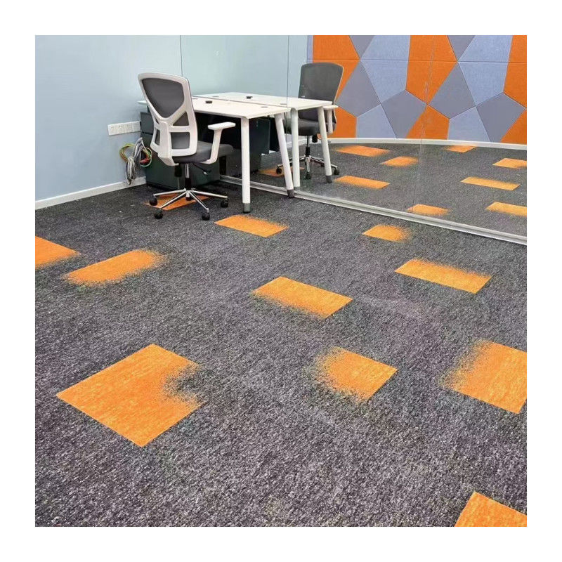 Office Custom Loop Colorido Carpet Tile Nylon com PE Back e 100% BCF Face Fiber
