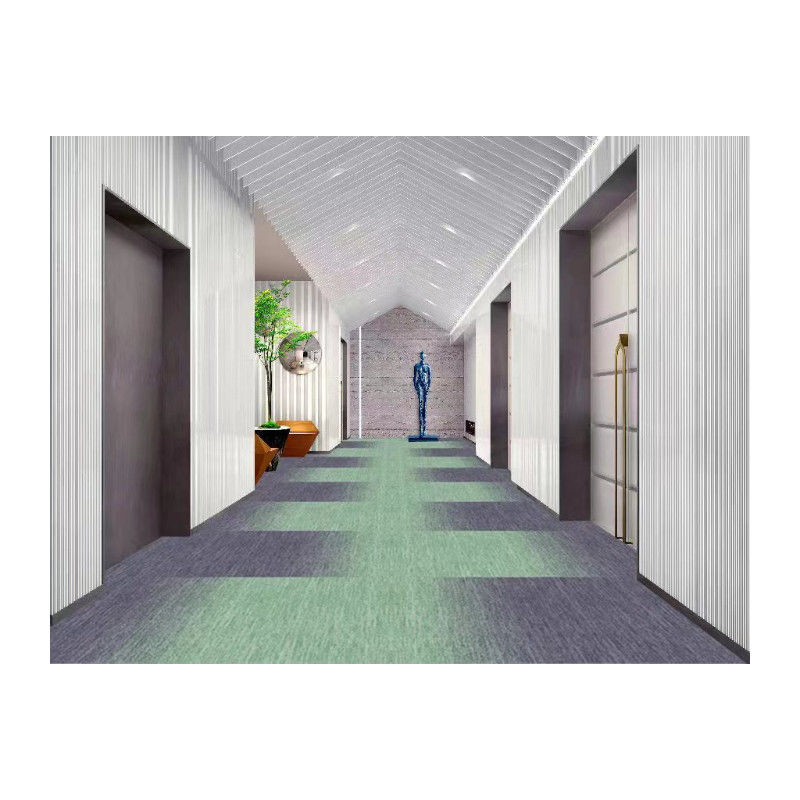 50x50cm Quadrados Carpete de escritório azulejos com altura média de pilha de luxo 100% Nylon OEM