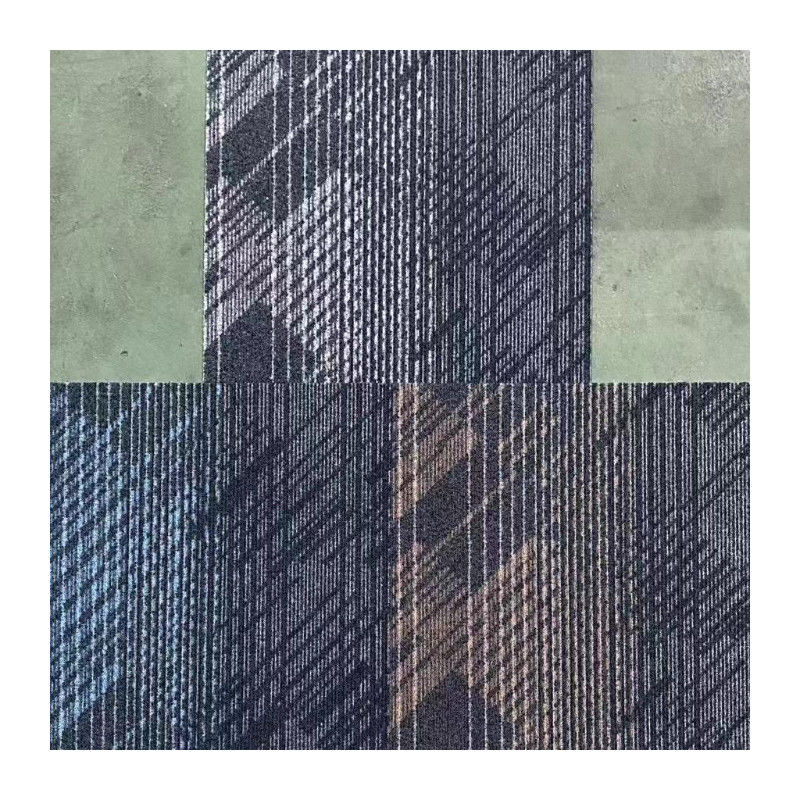 Loop Pile Luxury 100% Nylon Office Carpet Tiles 50x50cm Quadrados Peso da pilha 620±20g/m2