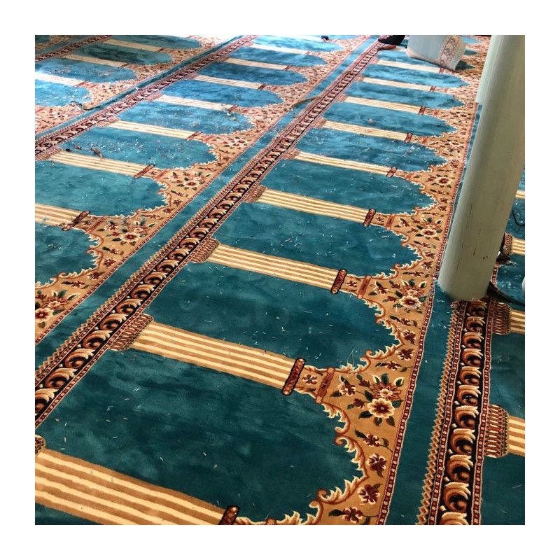 Tapete de mesquita de cores personalizadas em design tradicional para decoração de mesquita